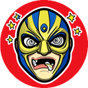 Cara de luchador, pateado